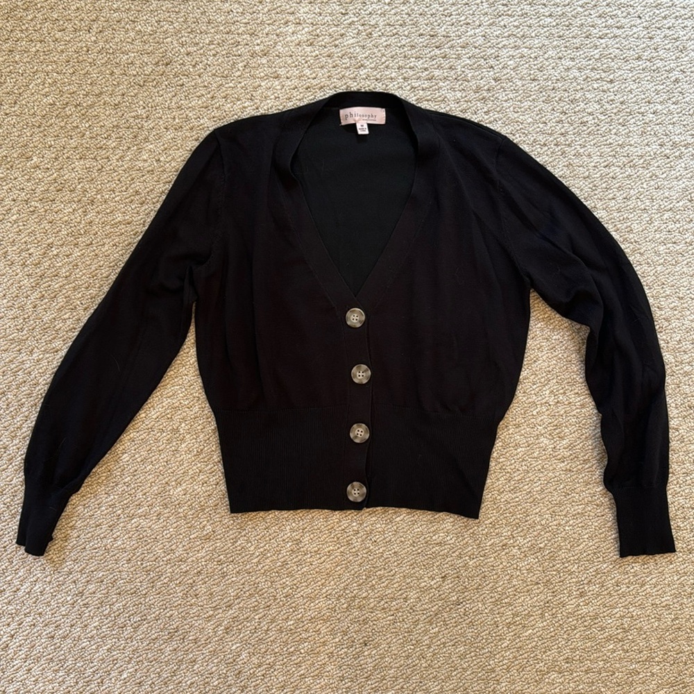 Black Cardigan